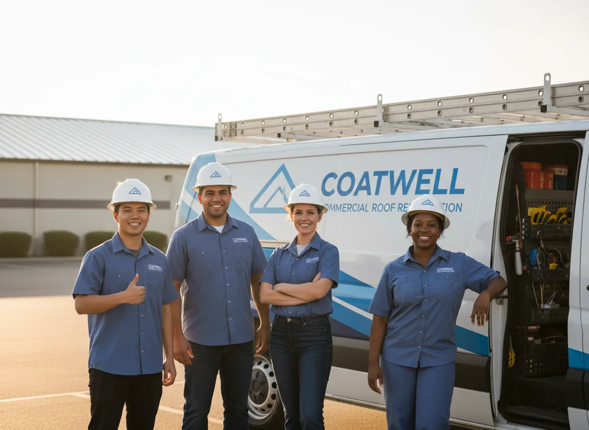Commercial roof coating company in Burlington, PA